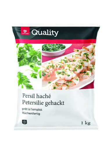 Persil haché