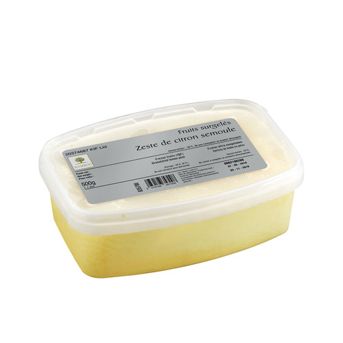 Zeste citron jaune sem. 0.5 kg