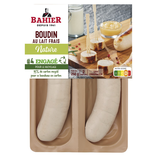 Boudin blanc nature