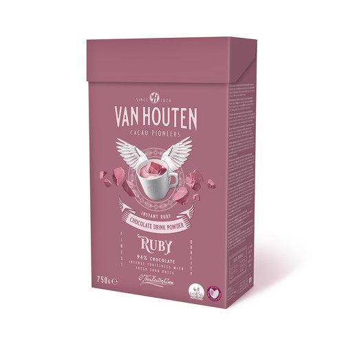 Poudre de chocolat ruby