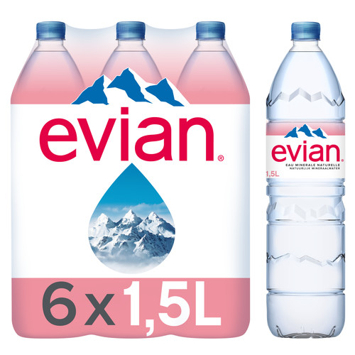 Eau minérale evian