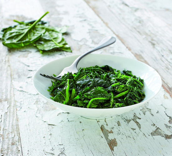 Epinards branches portions