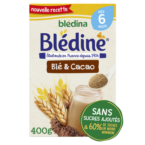 Blédine lait saveur cacao