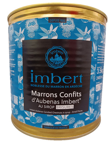 Marrons confits au sirop