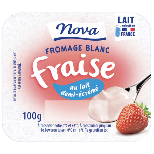 Fromage blanc aux fruits au