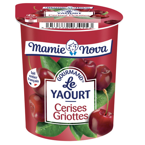 Yaourt gourmand cerise