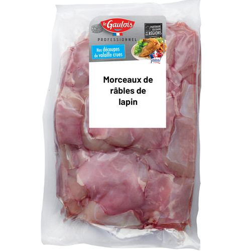 Morceaux de rables de lapin