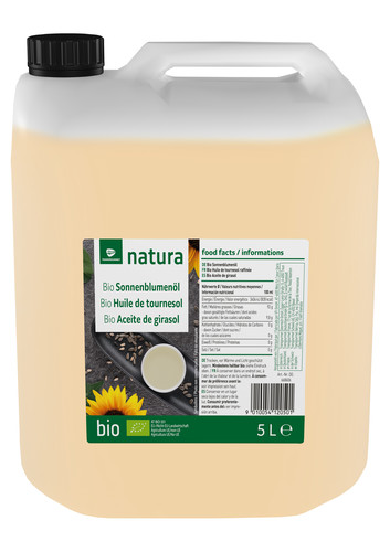 Huile de tournesol bio