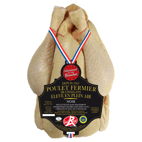 Poulet fermier noir