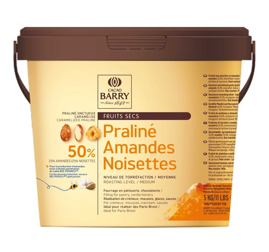 Praliné oncteux amandes