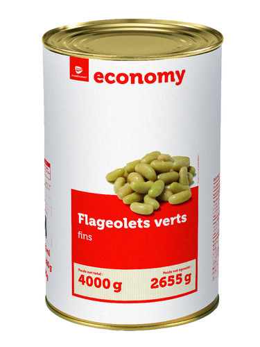 Flageolet vert fin