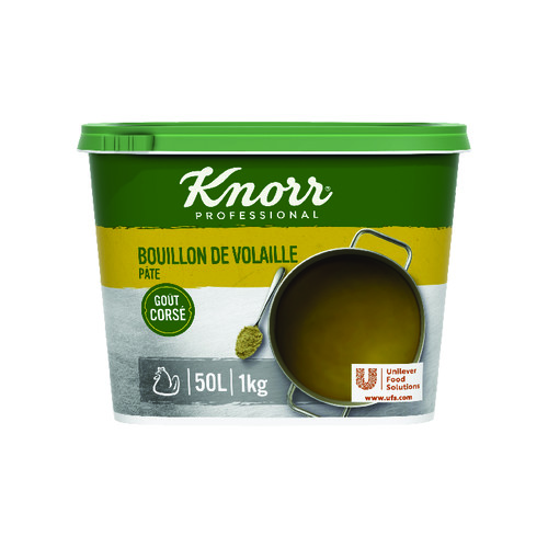 Bouillon de volaille en pâte