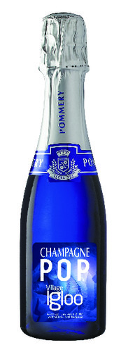 Champagne pommery pop bleu