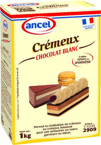 Crémeux chocolat blanc