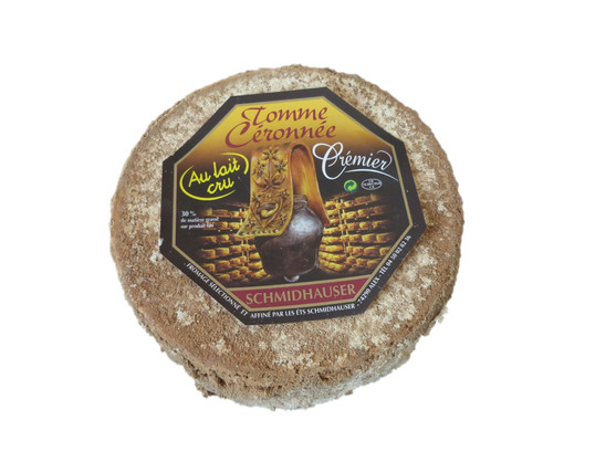 Tomme ceronnée au lait cru