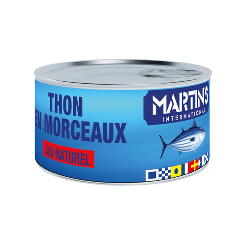 Thon morceaux naturel