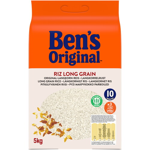 Riz long grain 10 minutes
