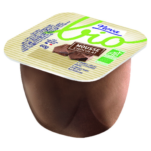 Mousse au chocolat bio
