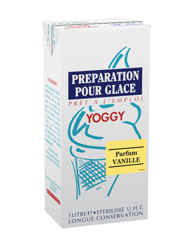 Préparation pour glace