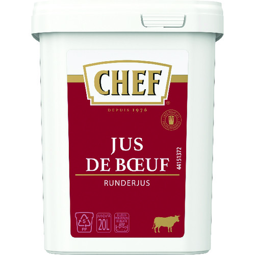 Jus de boeuf déshydraté