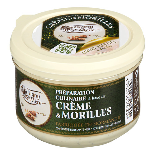 Crème fraîche aux morilles