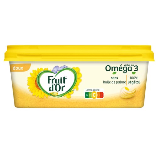 Margarine oméga 3 sans huile