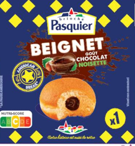 Beignet chocolat noisette