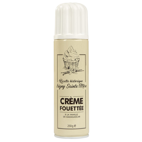 Crème fouettée à la vanille de