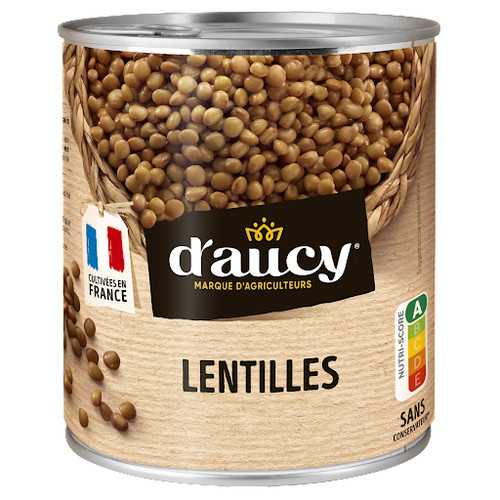 Lentilles préparées