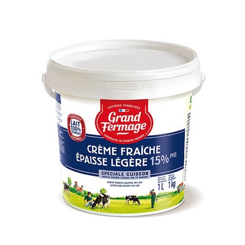 Crème fraiche épaisse 15% m.g.