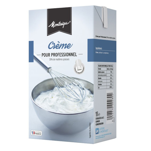 Crème stérilisée UHT 35 % MG