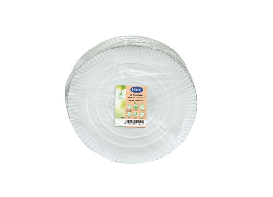 Assiette ronde en carton