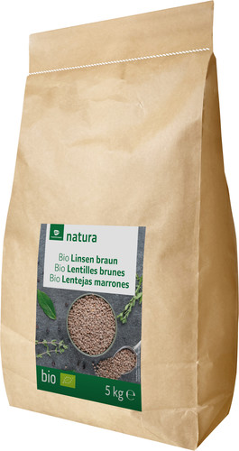 Lentilles brunes bio