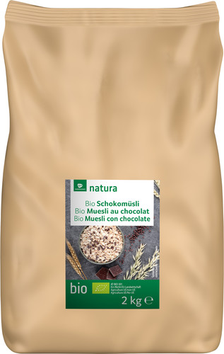 Muesli au chocolat bio