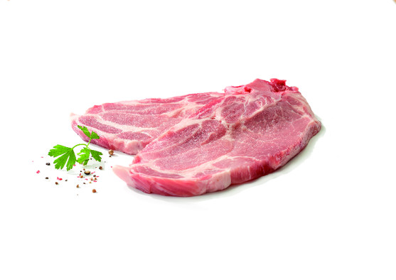 Côte d'échine de porc