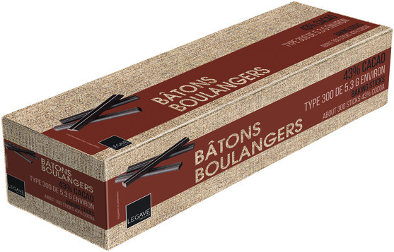 Bâton boulanger 43 % cacao