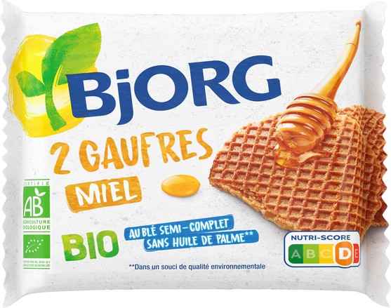 Gauffres au miel bio