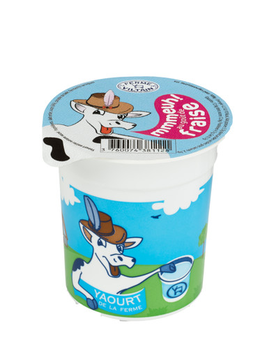 Yaourt aromatisé au lait