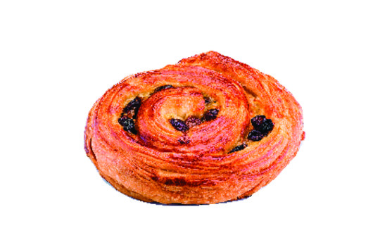 Pain aux raisins feuilleté