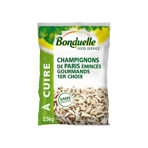 Champignons de Paris émincés