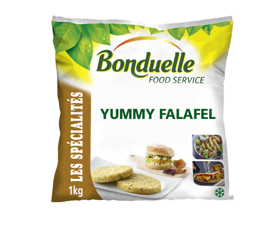 Galette végétale falafel