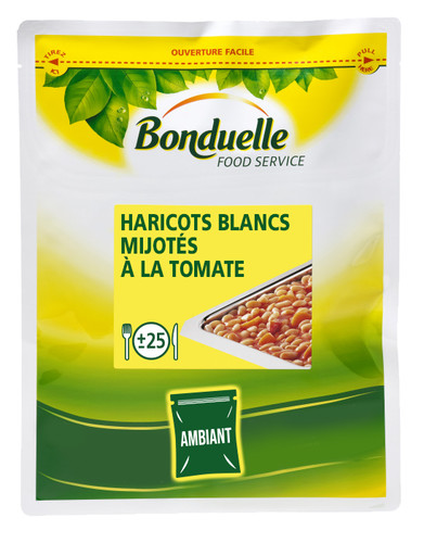 Haricots blancs mijotés à la