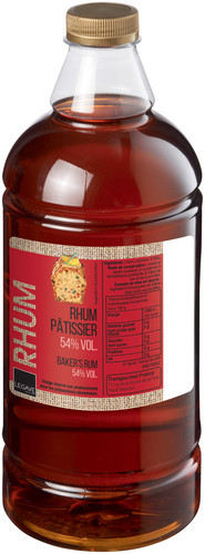 Rhum pâtissier 54° legave