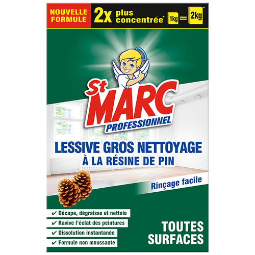 Lessive pro resine de pin