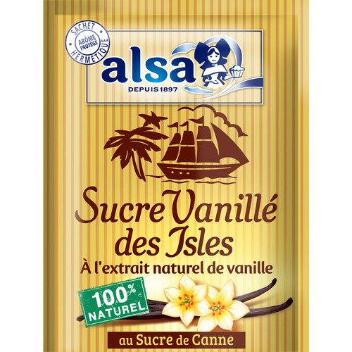 Sucre vanillé des isles 7.5g