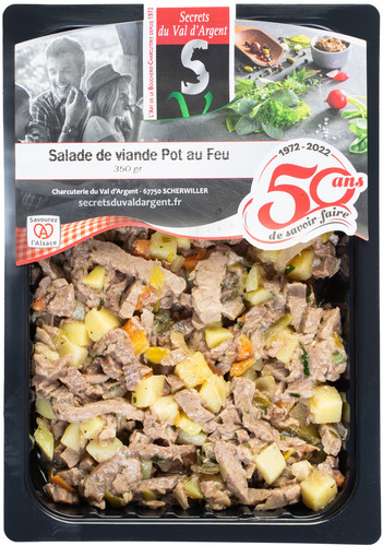 Salade de viande facon pot