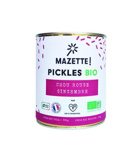 Pickles chou rouge et