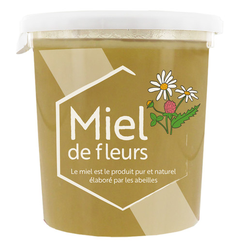 Miel mille fleurs crémeux