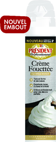 Crème fouettée uht à la