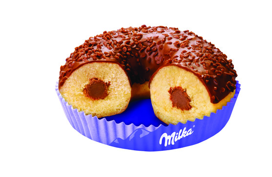 Donut fourré Milka